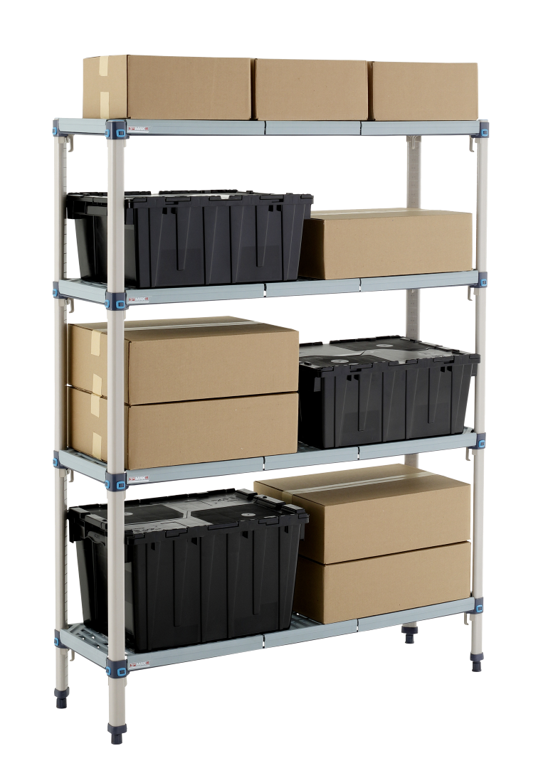 Metromax Q 4-Tier Shelving Unit