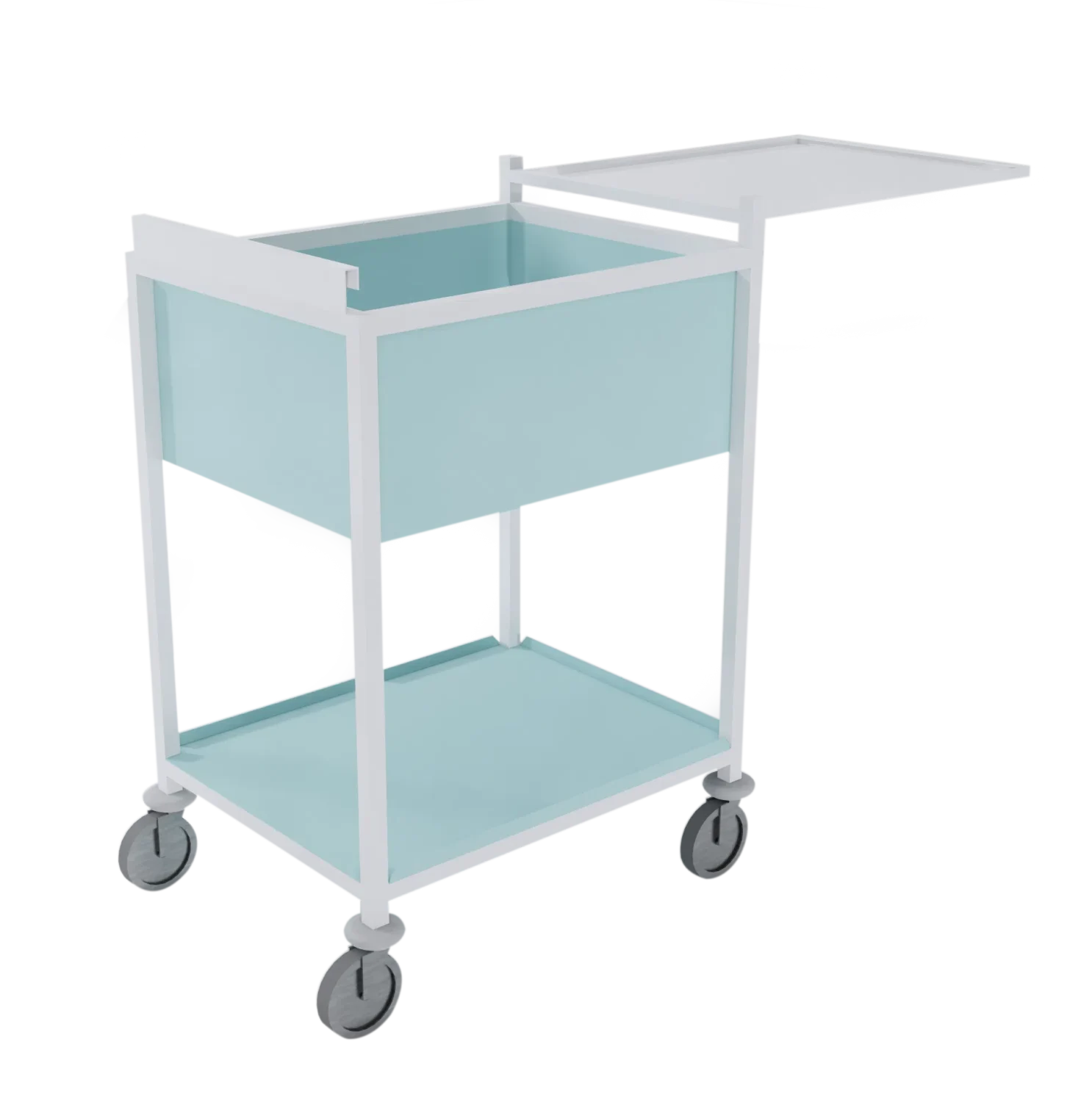 Secure Medical Records Trolley