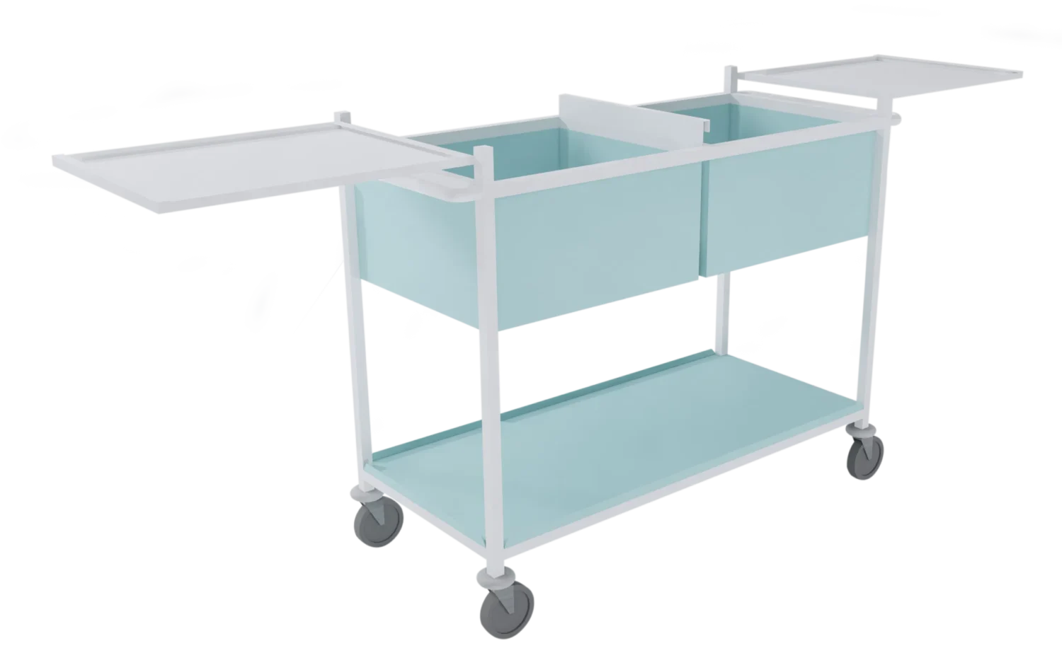 Secure Medical Records Trolley